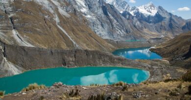 UN News/Daniela Gross La cordillera Huayhuash en agosto de 2019. Los andes contienen el 99% de los glaciares tropicales del mundo y el 71% de ellos está en Perú.