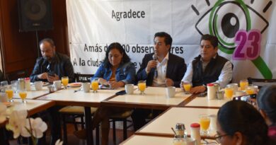 Reyna Alvarez/ Integrantes de la Red Estatal Promotora para la Observación Electoral