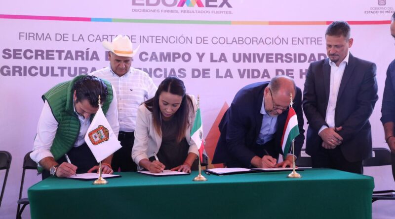 Edoméx y la Universidad de Agricultura Ciencias de la Vida de Hungría, estrechan lazos de colaboración científica