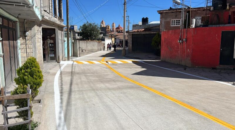 Zinacantepec avanza con obras que transforman comunidades